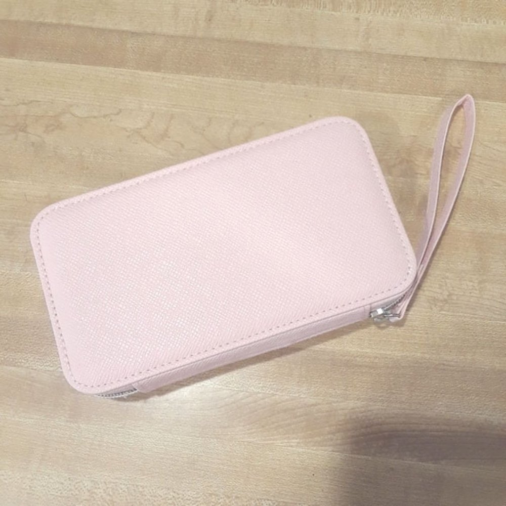 Pink wristlet/wallet